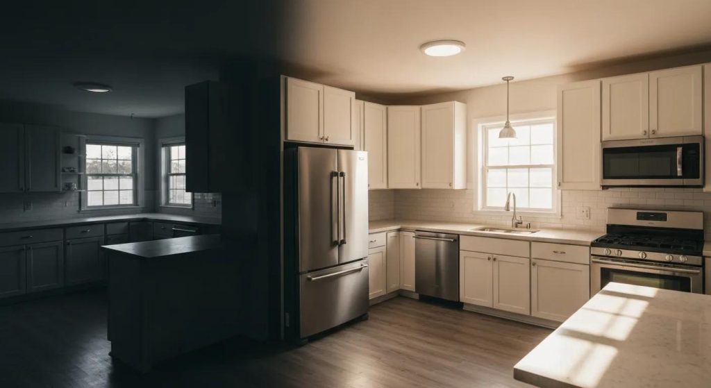 Illustration of common home renovation challenges